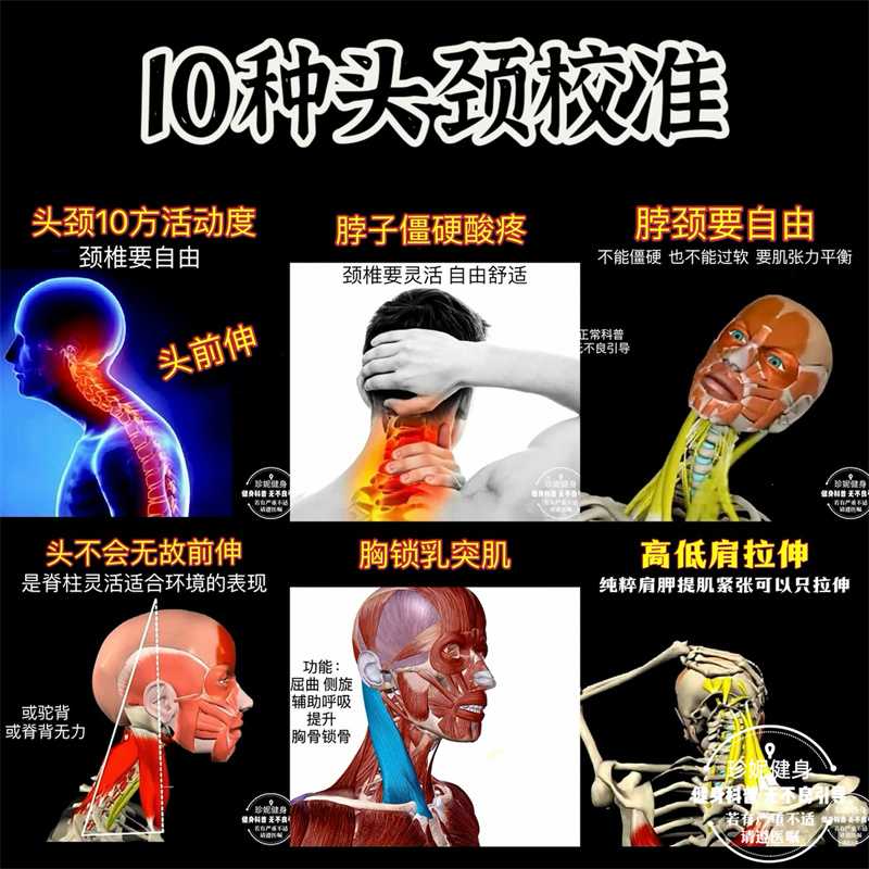 10种头前伸